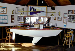 The club bar